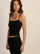 HARLOW GIA TANK TOP - BLACK HARLOW - Boathouse USA