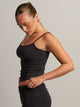HARLOW GIA TANK TOP - BLACK HARLOW - Boathouse USA