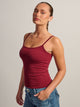 HARLOW GIA TANK TOP - BURGUNDY HARLOW - Boathouse USA