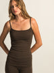 HARLOW GIA TANK TOP - CHOCOLATE HARLOW - Boathouse USA