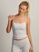 HARLOW GIA MELANGE TANK TOP - CLOUD HARLOW - Boathouse USA