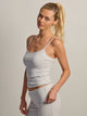 HARLOW GIA MELANGE TANK TOP - CLOUD HARLOW - Boathouse USA