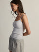 HARLOW GIA MELANGE TANK TOP - CLOUD HARLOW - Boathouse USA
