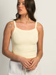 HARLOW GIGI TANK TOP - BABY YELLOW HARLOW - Boathouse USA