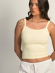 HARLOW GIGI TANK TOP - BABY YELLOW HARLOW - Boathouse USA