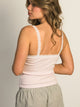 HARLOW LENI TANK TOP - BABY PINK HARLOW - Boathouse USA