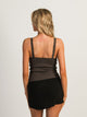 HARLOW LENI TANK - CHARCOAL HARLOW - Boathouse USA