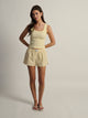 HARLOW ESSENTIAL SQUARENECK TANK - YELLOW HARLOW - Boathouse USA