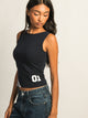 HARLOW PARIS PRINT TANK TOP - NAVY HARLOW - Boathouse USA