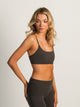 HARLOW CLASSIC SCOOP BRALETTE - CHARCOAL HARLOW - Boathouse USA