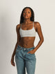 HARLOW CLASSIC MELANGE SCOOP BRALETTE - HEATHER GREY HARLOW - Boathouse USA