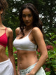 HARLOW CLASSIC SCOOP MELANGE BRALETTE - CLOUD HARLOW - Boathouse USA