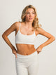HARLOW CLASSIC SCOOP MELANGE BRALETTE - CLOUD HARLOW - Boathouse USA
