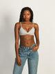 HARLOW CLASSIC MELANGE TRIANGLE BRALETTE - HEATHER GREY HARLOW - Boathouse USA
