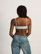 HARLOW CLASSIC MELANGE TRIANGLE BRALETTE - HEATHER GREY HARLOW - Boathouse USA
