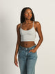 HARLOW MELANGE TANK TOP - HEATHER GREY HARLOW - Boathouse USA