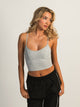 HARLOW TANKETTE MELANGE HARLOW - Boathouse USA