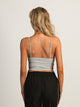 HARLOW TANKETTE MELANGE HARLOW - Boathouse USA