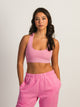 HARLOW RACERBACK BRALETTE - PINK HARLOW - Boathouse USA