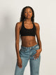 HARLOW RACERBACK BRALETTE - BLACK HARLOW - Boathouse USA