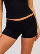 HARLOW SCULPT FOLDOVER SHORT - BLACK HARLOW - Boathouse USA