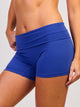 HARLOW SCULPT FOLDOVER SHORT - COBALT HARLOW - Boathouse USA