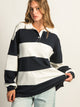 HARLOW RORY RUGBY LONG SLEEVE - NAVY HARLOW - Boathouse USA