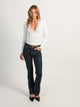 HARLOW EVELYN LACE LONGSLEEVE - WHITE
