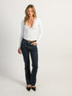 HARLOW PARTY EVELYN LACE LONGSLEEVE - WHITE HARLOW - Boathouse USA
