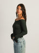 HARLOW LENNON LONG SLEEVE - FOREST HARLOW - Boathouse USA
