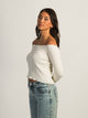 HARLOW LENNON LONG SLEEVE - OFF WHITE HARLOW - Boathouse USA