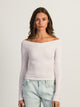HARLOW CHLOE LONGSLEEVE - BABY PINK HARLOW - Boathouse USA