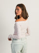 HARLOW CHLOE LONGSLEEVE - BABY PINK HARLOW - Boathouse USA