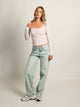 HARLOW DAPHNE LONG SLEEVE HENLEY - PINK HARLOW - Boathouse USA