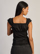 HARLOW EMILY TOP SHIRT - BLACK HARLOW - Boathouse USA