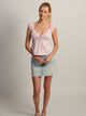 HARLOW EMERY TOP - BABY PINK