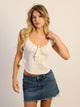 HARLOW EMERY TOP - WHITE HARLOW - Boathouse USA