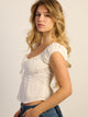 HARLOW EMERY TOP - WHITE HARLOW - Boathouse USA