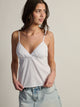 HARLOW DELILAH TANK TOP - WHITE HARLOW - Boathouse USA