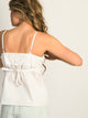 HARLOW DELILAH TANK TOP - WHITE HARLOW - Boathouse USA