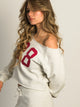 HARLOW ALEX OVER-THE-SHOULDER - HEATHER CLOUD HARLOW - Boathouse USA