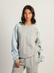 HARLOW ROXY EMBROIDERED CREWNECK - HEATHER GREY HARLOW - Boathouse USA