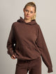 HARLOW CLOUD HOODIE - BROWN