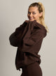 HARLOW CLOUD HOODIE - BROWN HARLOW - Boathouse USA