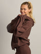 HARLOW CLOUD HOODIE - BROWN