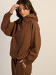 HARLOW CLOUD HOODIE - CHOCOLATE HARLOW - Boathouse USA