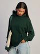 HARLOW CLOUD HOODIE - FOREST