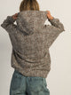 HARLOW CLOUD HOODIE - LEOPARD