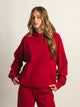 HARLOW CLOUD HOODIE - RUBY HARLOW - Boathouse USA