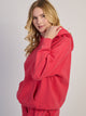 HARLOW CLOUD HOODIE - WASHED RED HARLOW - Boathouse USA